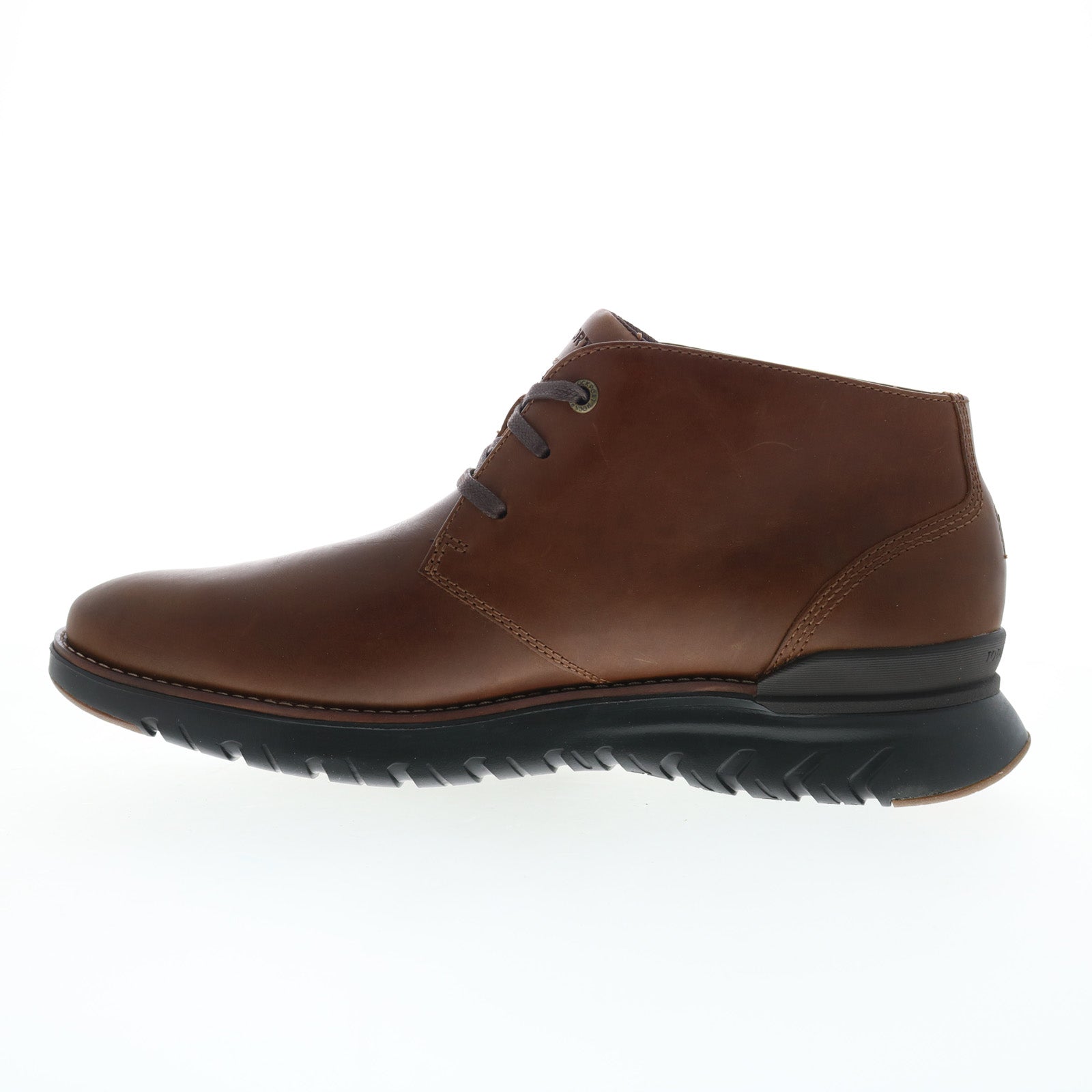 rockport leather chukka boots tan