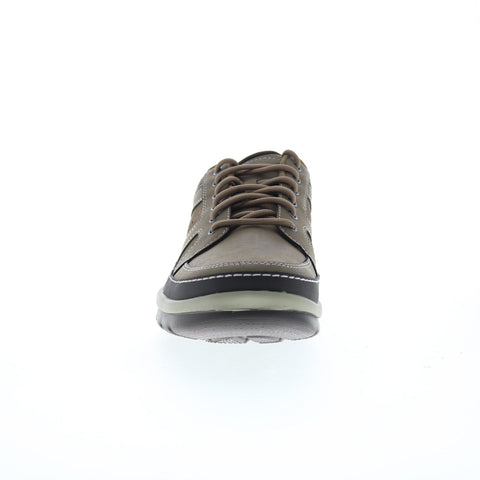 Rockport Get Your Kicks Mudguard Blucher Mens Brown Wide Sneakers Shoes