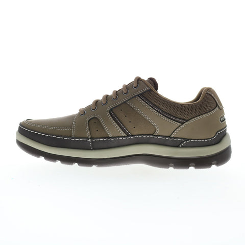 Rockport Get Your Kicks Mudguard Blucher Mens Brown Wide Sneakers Shoes