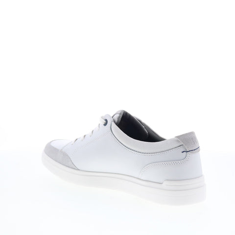 Rockport Total Motion Court Blucher Mens White Wide Lifestyle Sneakers Shoes
