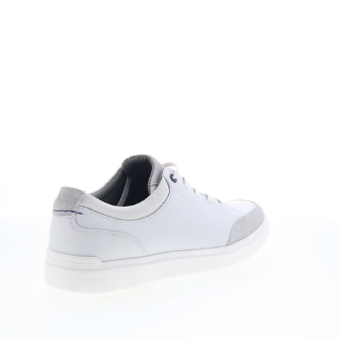 Rockport Total Motion Court Blucher Mens White Wide Lifestyle Sneakers Shoes