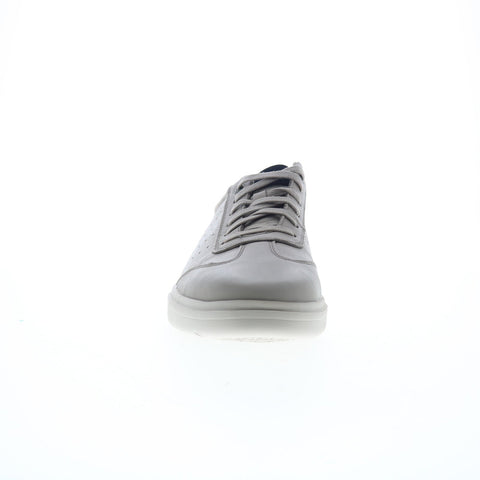 Rockport Total Motion Court T-Toe Mens Gray Wide Lifestyle Sneakers Shoes