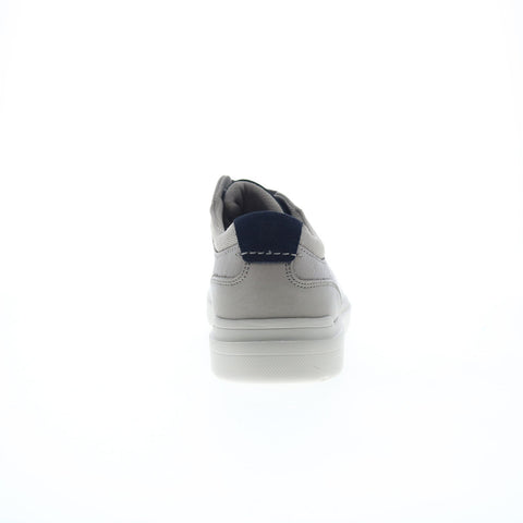 Rockport Total Motion Court T-Toe Mens Gray Wide Lifestyle Sneakers Shoes