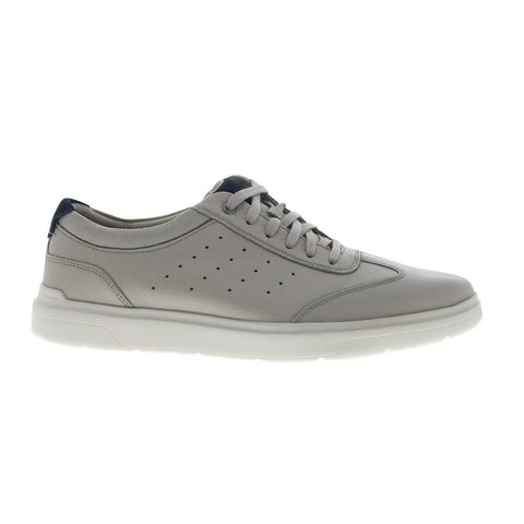 Rockport Total Motion Court T-Toe Mens Gray Wide Lifestyle Sneakers Shoes