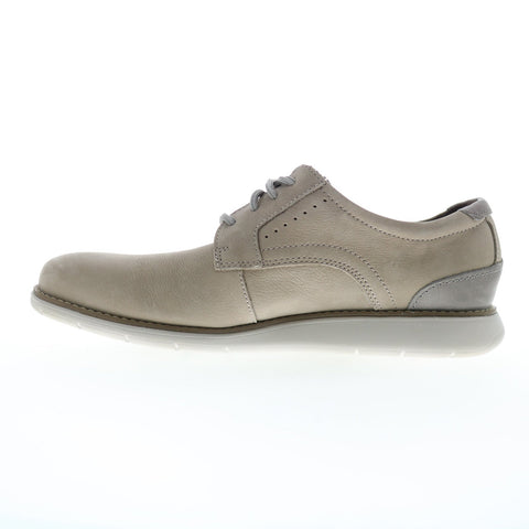 Rockport Total Motion Craft Plain Toe Mens Gray Wide Oxfords Plain Toe Shoes