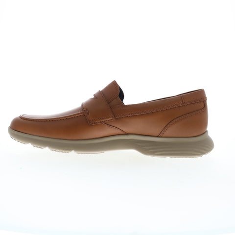 Rockport TruFlex Dressport Penny Mens Brown Loafers & Slip Ons Penny Shoes