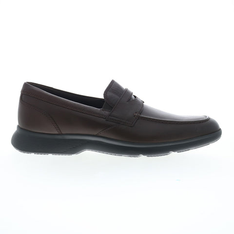 Rockport TruFlex Dressport Penny Mens Brown Loafers & Slip Ons Penny Shoes