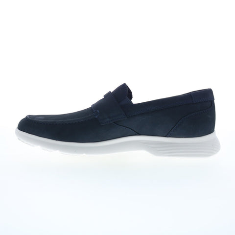Rockport TruFlex Dressport Penny Mens Blue Loafers & Slip Ons Penny Shoes
