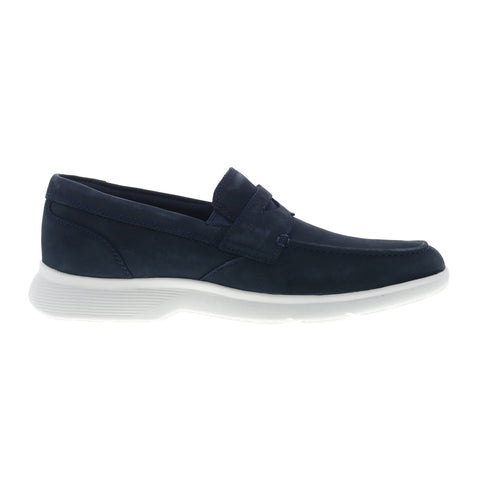 Rockport TruFlex Dressport Penny Mens Blue Loafers & Slip Ons Penny Shoes