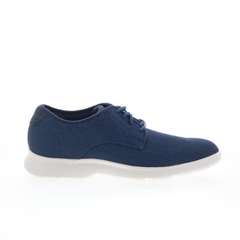 Rockport TruFlex DresSports Mesh Plain Toe Mens Blue Oxfords  Casual Shoes