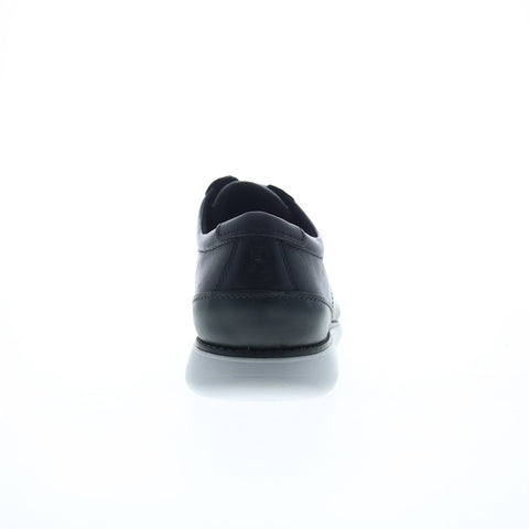 Rockport Total Motion Craft Plain Toe Mens Black Wide Oxfords Shoes