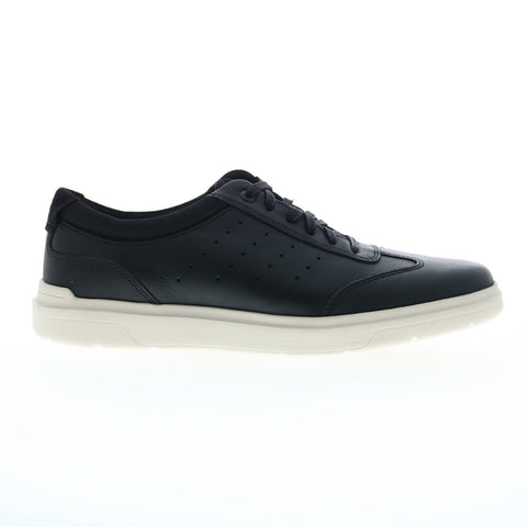 Rockport Total Motion Court T-Toe CJ1408 Mens Black Lifestyle Sneakers Shoes