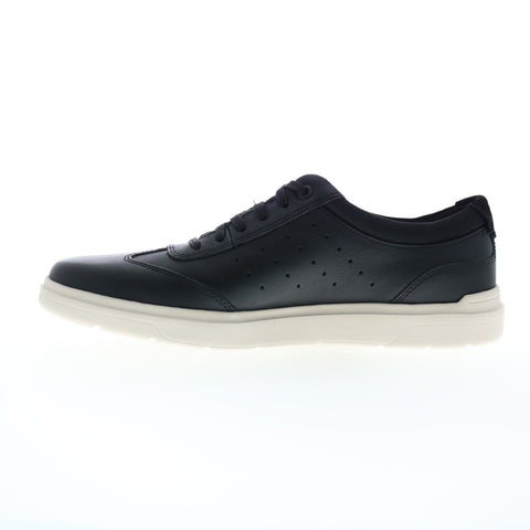 Rockport Total Motion Court T-Toe CJ1408 Mens Black Lifestyle Sneakers Shoes