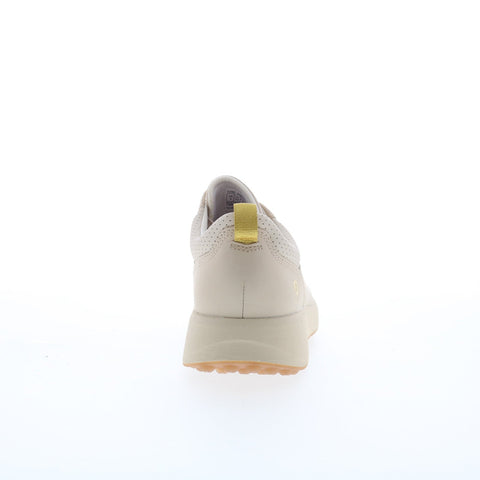 Rockport TruStride Golf Lace To Toe WP Womens Beige Athletic Golf Shoes