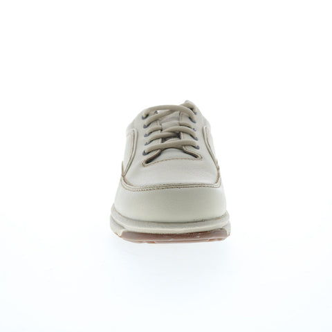 Rockport Eureka CJ1552 Mens White Leather Lace Up Lifestyle Sneakers Shoes