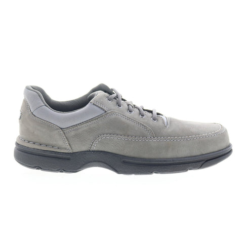 Rockport Eureka CJ1554 Mens Gray Wide Nubuck Lifestyle Sneakers Shoes