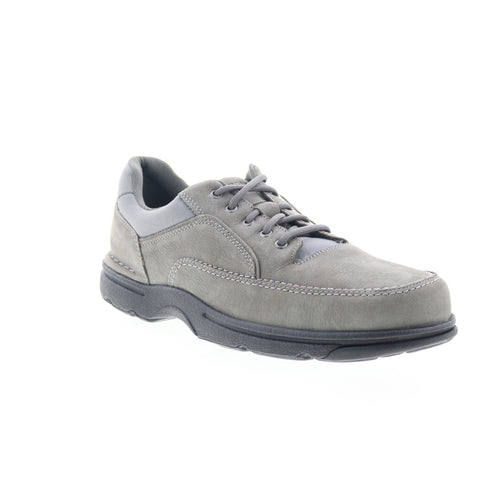 Rockport Eureka CJ1554 Mens Gray Wide Nubuck Lifestyle Sneakers Shoes