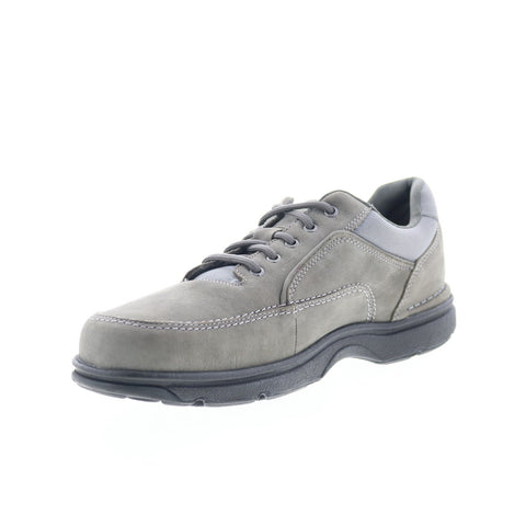 Rockport Eureka CJ1554 Mens Gray Wide Nubuck Lifestyle Sneakers Shoes
