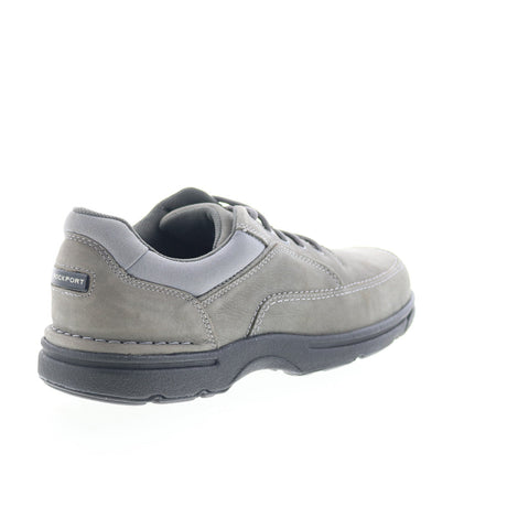 Rockport Eureka CJ1554 Mens Gray Wide Nubuck Lifestyle Sneakers Shoes