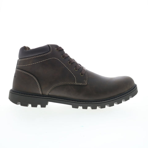 Rockport Ridgeview Boot CJ1571 Mens Brown Nubuck Casual Dress Boots