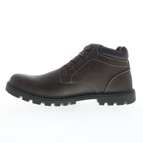 Rockport Ridgeview Boot CJ1571 Mens Brown Nubuck Casual Dress Boots