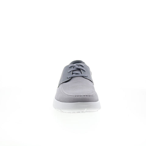 Rockport TFM Cayden Boat CJ1616 Mens Gray Loafers & Slip Ons Boat Shoes Shoes