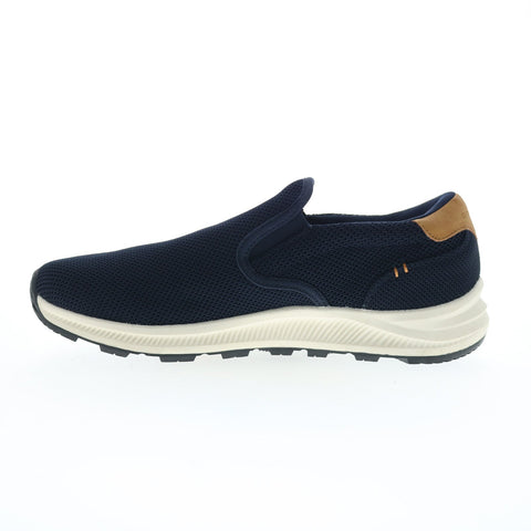 Rockport Fulton Slip On CJ1659 Mens Blue Canvas Lifestyle Sneakers Shoes