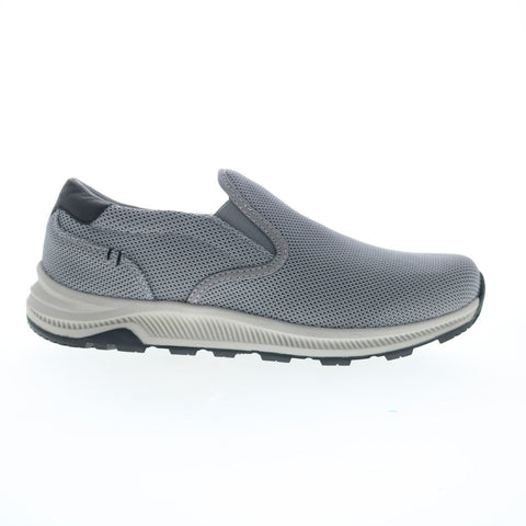 Rockport Fulton Slip On CJ1660 Mens Gray Canvas Lifestyle Sneakers Shoes