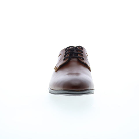 Rockport Somerset Plain Toe Mens Brown Wide Oxfords Plain Toe Shoes