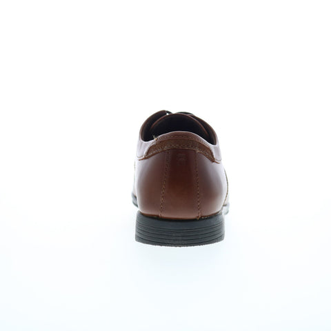 Rockport Somerset Plain Toe Mens Brown Wide Oxfords Plain Toe Shoes