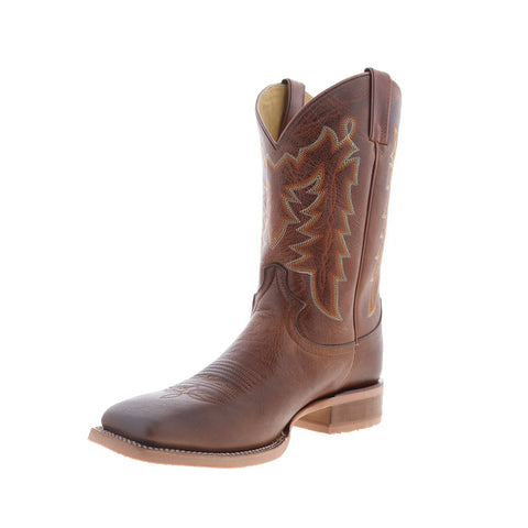 Justin Boots Carsen 12" CJ2030 Mens Brown Leather Western Cowboy Boots
