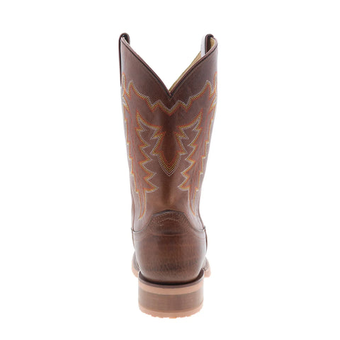 Justin Boots Carsen 12" CJ2030 Mens Brown Leather Western Cowboy Boots