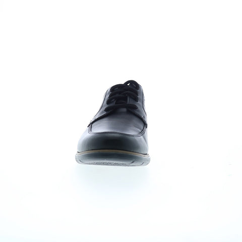 Rockport Total Motion Craft Apron Toe Mens Black Oxfords Casual Shoes
