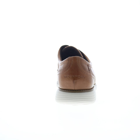 Rockport Garett Wingtip Mens Brown Wide Oxfords Wingtip & Brogue Shoes