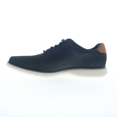 Rockport Garett Ubal CJ2510 Mens Blue Oxfords & Lace Ups Casual Shoes
