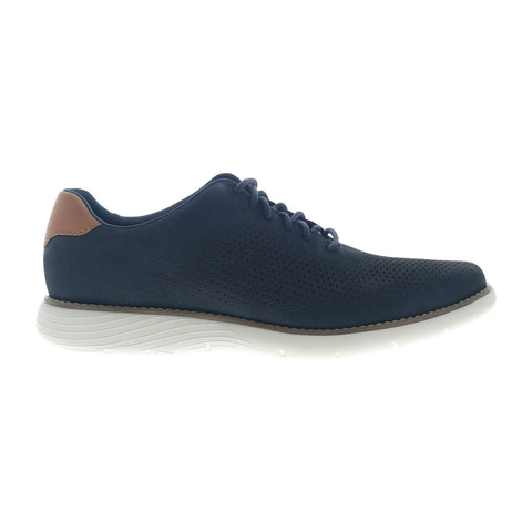 Rockport Garett Ubal CJ2510 Mens Blue Oxfords & Lace Ups Casual Shoes
