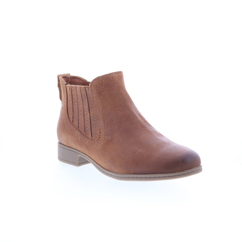 Cobb Hill Crosbie Panel CJ2618 Womens Brown Wide Ankle & Booties Boots