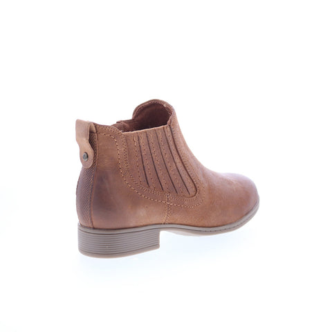 Cobb Hill Crosbie Panel CJ2618 Womens Brown Wide Ankle & Booties Boots