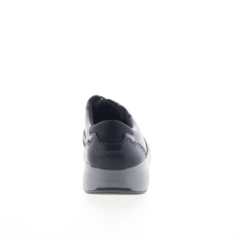 Rockport Noah Plain Toe Mens Black Wide Oxfords & Lace Ups Plain Toe Shoes