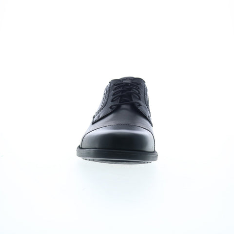 Rockport Isaac Cap toe CJ2760 Mens Black Oxfords & Lace Ups Cap Toe Shoes