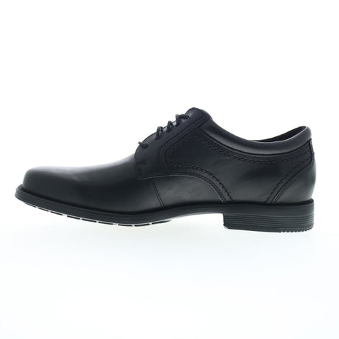 Rockport Isaac Plain Toe Mens Black Wide Oxfords Plain Toe Shoes