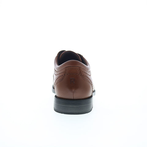 Rockport Isaac Plain Toe Mens Brown Wide Oxfords Plain Toe Shoes