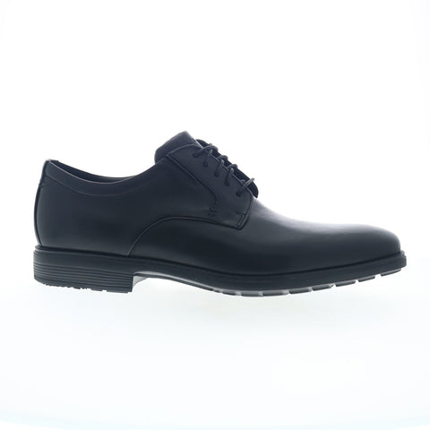 Rockport Total Motion Amalfi Plain Toe CJ2855 Mens Black Wide Oxfords Shoes
