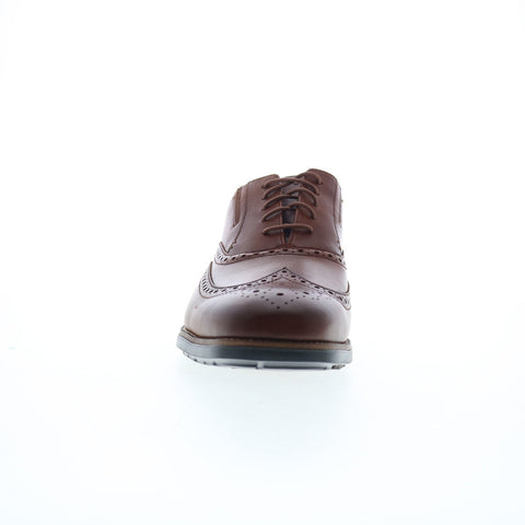 Rockport Total Motion Amalfi Wingtip Mens Brown Wide Oxfords & Lace Ups Shoes