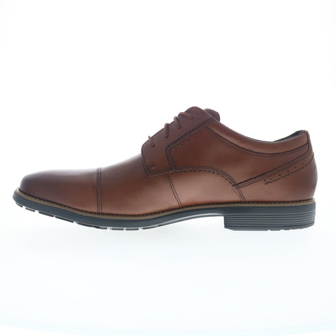 Rockport Men's Next Gen Cap Toe Shoes - Tan - Size 7.5M Rockport Men's Next Gen Cap Toe Shoes - Tan - Size 7.5M