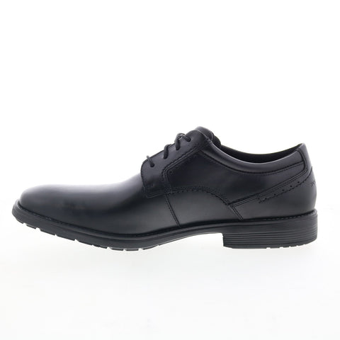 Rockport Next Gen Plain Toe Mens Black Oxfords & Lace Ups Plain Toe Shoes