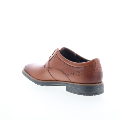 Rockport Next Gen Plain Toe CJ2867 Mens Brown Wide Oxfords Plain Toe Shoes