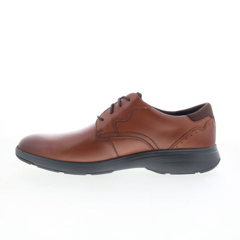Reebok Noah Plain Toe Mens Brown Oxfords & Lace Ups Plain Toe Shoes