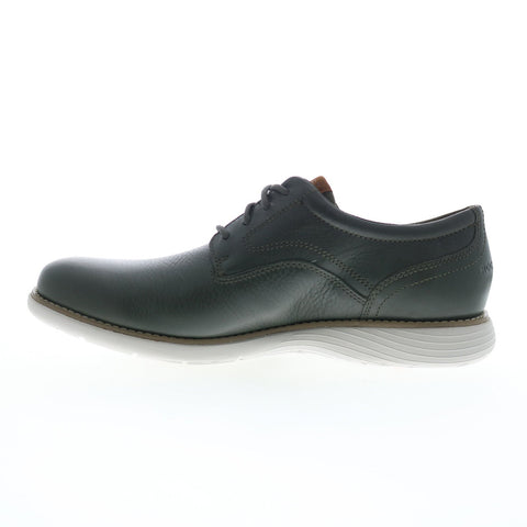 Rockport Garett Plain Toe Mens Green Wide Oxfords Plain Toe Shoes