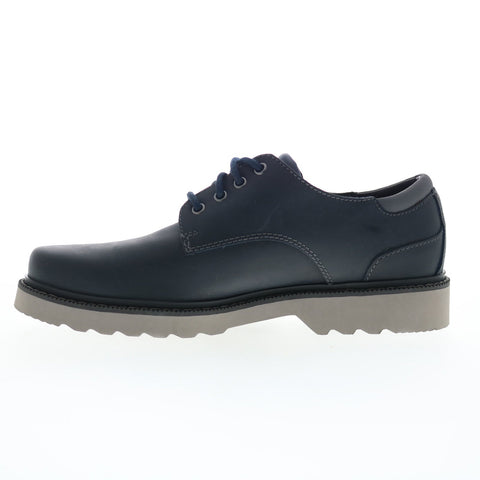 Rockport Northfield Waterproof Mens Blue Wide Oxfords Plain Toe Shoes